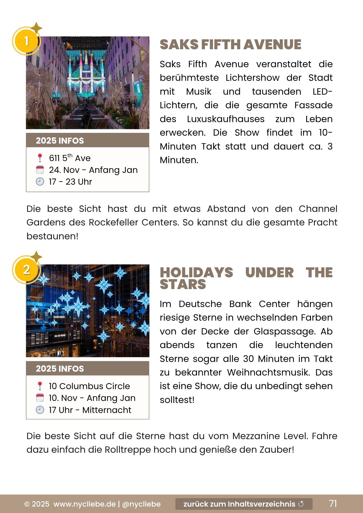 Weihnachten in New York